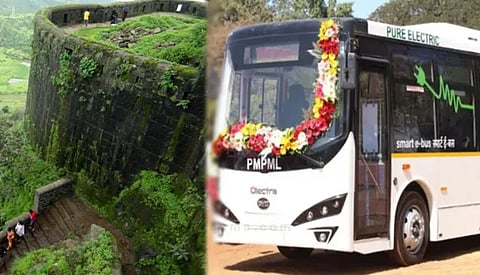 E-bus service on Sinhagad suspended for fortnight