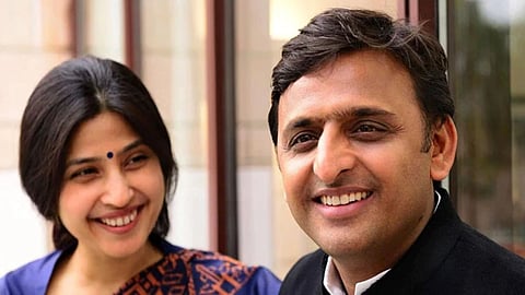 Akhilesh Yadav Dimple Yadav