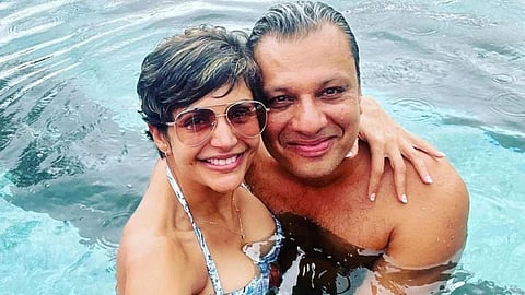 Mandira Bedi Targeted For Posting Pool Pictures With Friend,