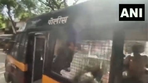 Video : घाटकोपरचे मनसे नेते महेंद्र भानुशालींना पोलिसांकडून अटक