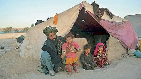 UNICEF information Danger of malnutrition Afghan children