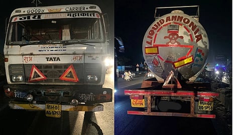 accident on solapur loni kalbhor road