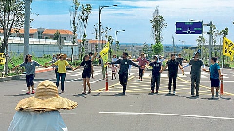 Oppose for jeju island