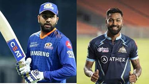 cricket ipl 2022 Hardik Pandya team Gujarat Titans play off Rohit Sharma Mumbai Indians gt vs mi