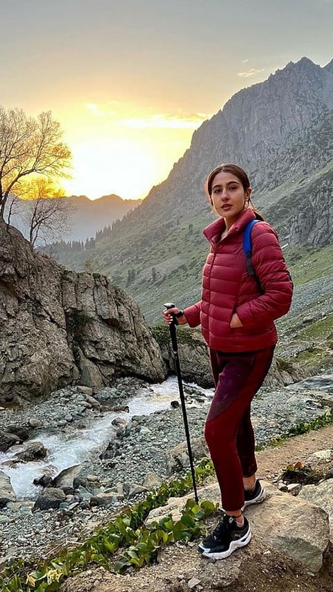 Sara Ali Khan Kashmir Trip