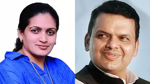 Rupali Thombare-Devendra Fadanvis