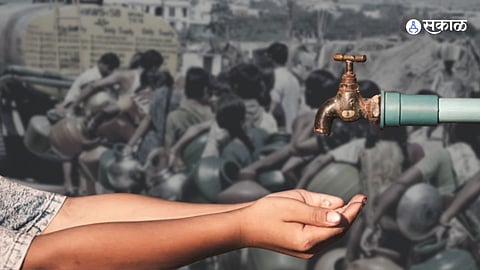 Paithan water scarcity citizen buying water financial crisis