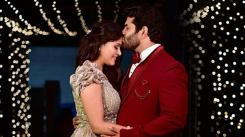 Akshaya Deodhar share video for Hardik Joshi after Engagement