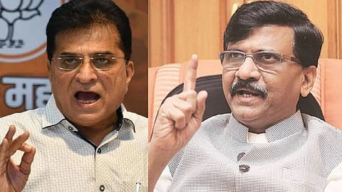 Kirit Somaiya Sanjay Raut