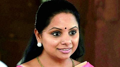 KCRs daughter targets PM Narendra Modi