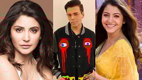 Actress Anushka Sharma was rejected by karan Johar First time