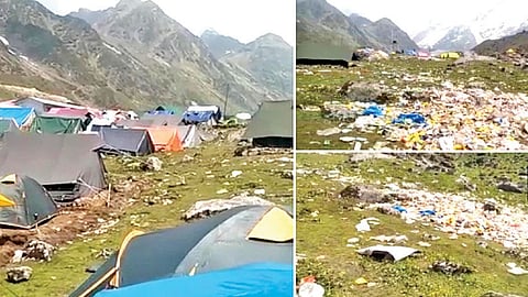 Chardham Yatra Plastic waste Garbage at Kedarnath threat of catastrophic crisis