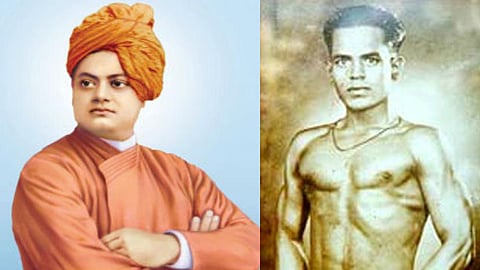 Swami vevekandnd and Khashaba Jadhav