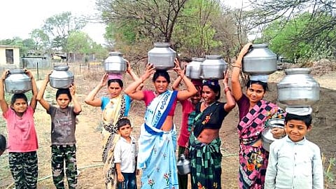 Nanded Hivalani water scarcity for four days