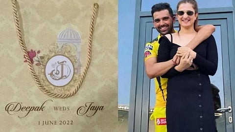 Deepak Chahar-Jaya Bhardwaj Wedding
