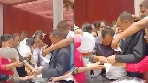 Video Viral Punjab Teacher principal free lunch fight