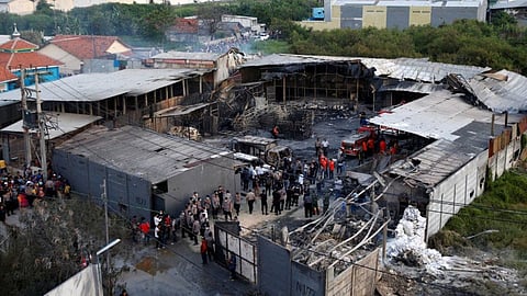 Explosion in Saharanpur Firecracker Factory