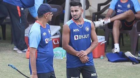 umran malik rahul dravid 1st t20i