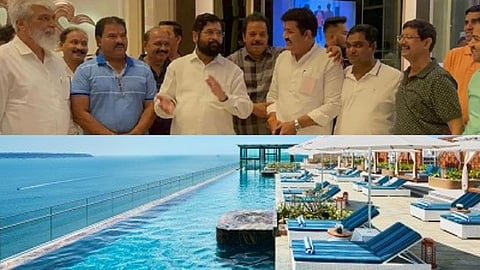 Shinde Group is goiung to stay in  Taj Resort & Convention Centre, Goa