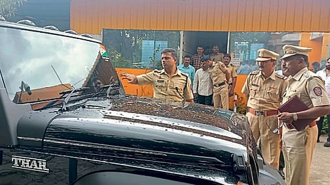 fakrabad Shooting on Sarpanch vehicle
