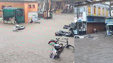 heavy rain in nashik city