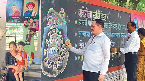 teachers & students with their parents