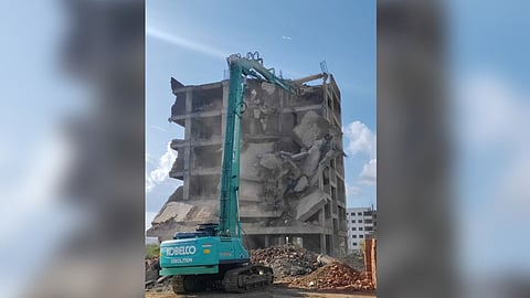 Municipal action on unauthorized constructions in Dhayari pune