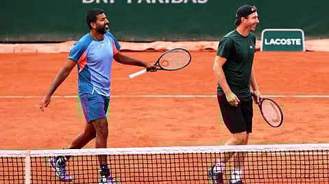 french open 2022 rohan bopanna middelkoop lost