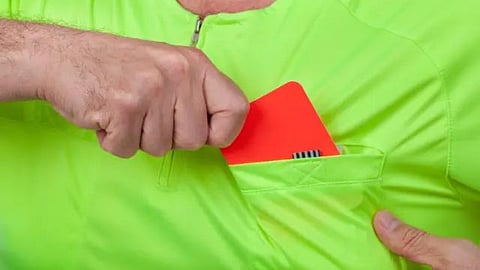 Football match referee died attacked