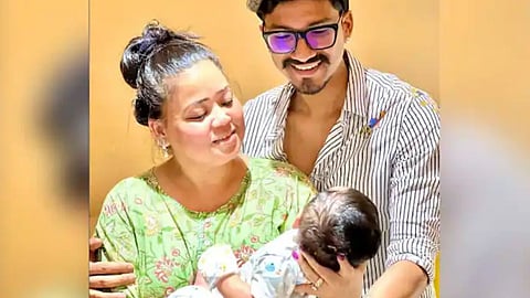 Bharti Singh and Haarsh Limbachiyaa shared first photo of their baby boy
