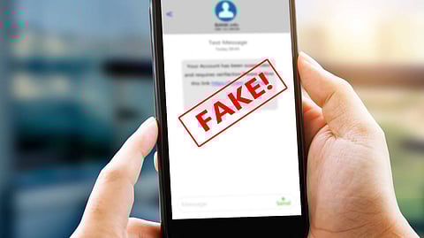 fake sms