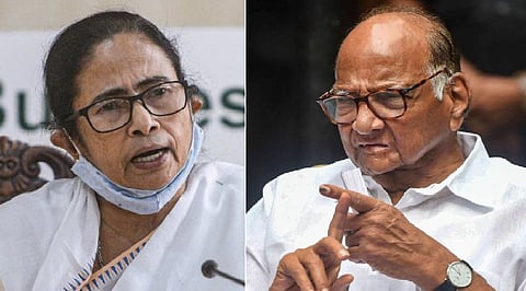 Presidential Election Mamata Banerjee Meets Sharad Pawar At Delhi Residence