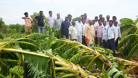 Gulabrao Patil on Field