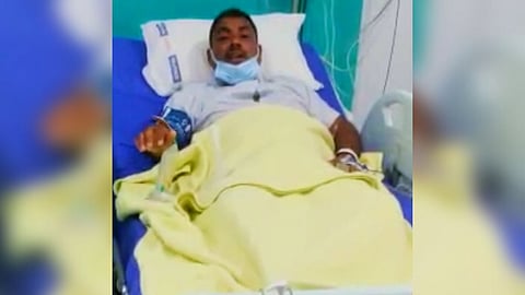 Shiv Sena Krishna Dighe was stabbed with scissors and beaten pali raigad