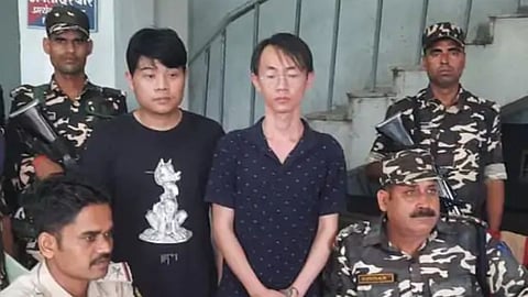Two Chinese Nationals Held in Bihar