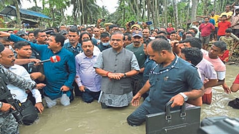Improvement in flood situation in Assam