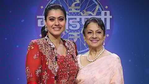 Actress Kajol still scares her mother she said this in kon honar crorepati