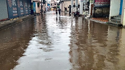 Ponds in colonies of shahada