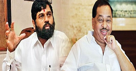 narayan rane on eknath shinde