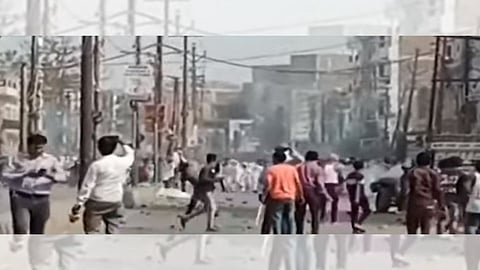 कानपूरमध्ये दोन गटांत तुफान दगडफेक; सहाजण ताब्यात