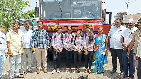 MSRTC Bus Birthday Celebration