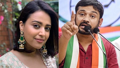 Swara Bhaskar And Kanhaiya Kumar