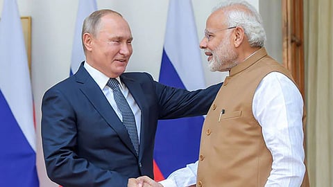 Vladimir Putin Narendra Modi