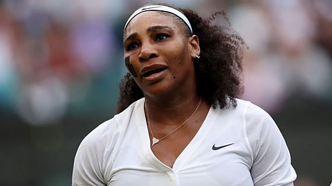 Serena Williams suffered a second straight Wimbledon first-round exit