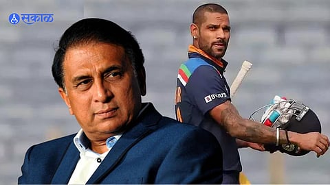 shikhar dhawan not in indias t20 world cup plans says sunil gavaskar