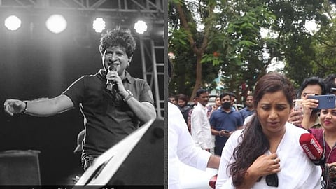 Sheya Ghoshal can't control her tears,cried out on kk's funeral