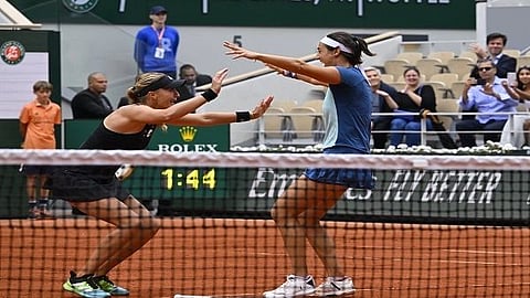 french open womens doubles title