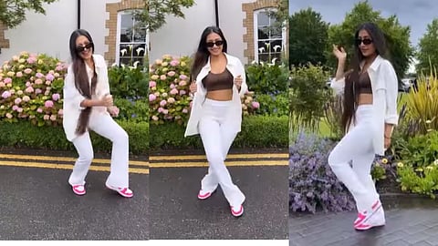 dhanashree verma dance in ireland sona kitna sona hai