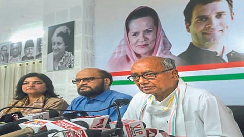 Digvijay sinha press conference