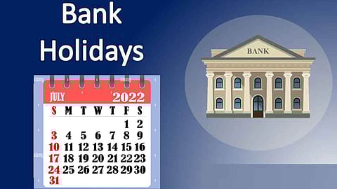 Bank Holidays in July 2022